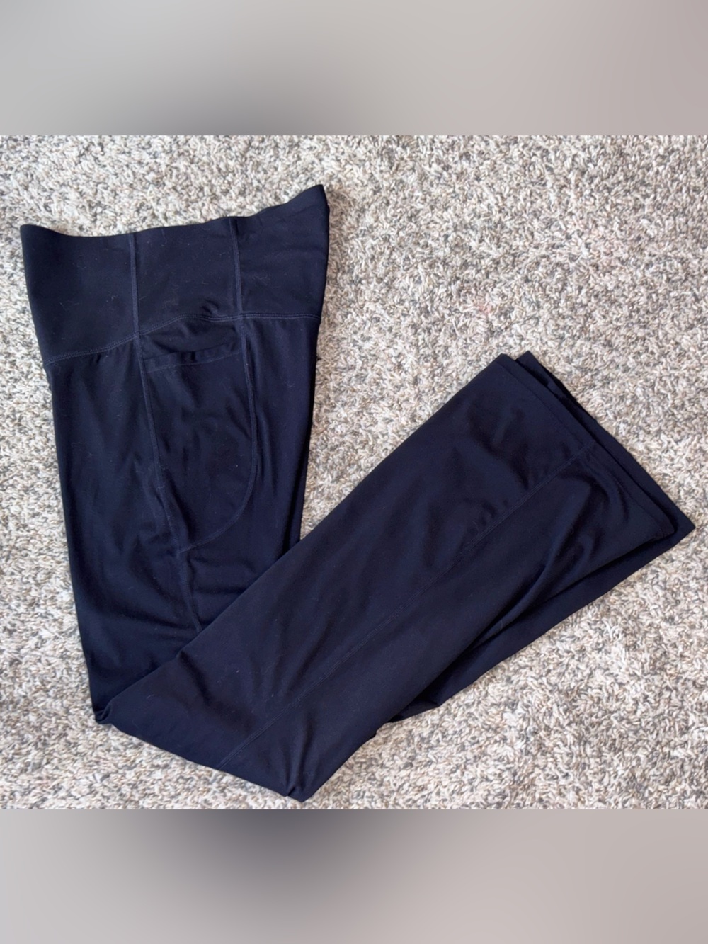 HALARA Black High-Waist Flare Leggings - Picture 10 of 10